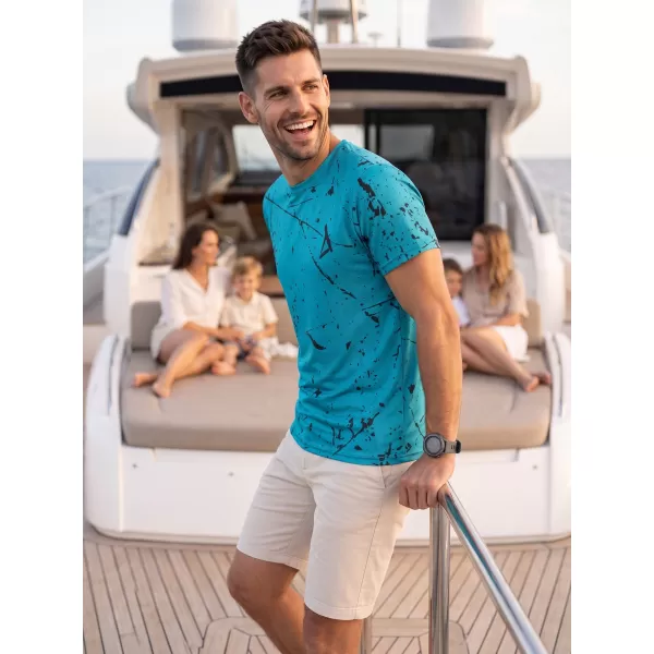  Moška funkcionalna premium majica ALTISPORT VOJ/ALM034TR01 SMARAGDNO 