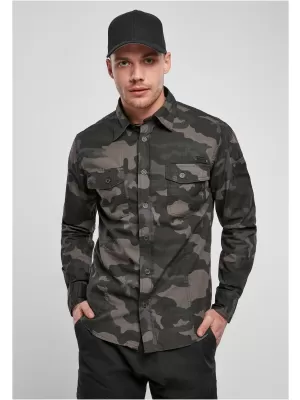 Srajca BRANDIT SLIM WORKER BD4005 DARKCAMO