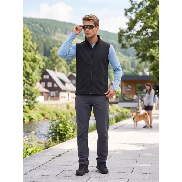  Moški softshell telovnik ALTISPORT NoPrint NP/ALM8211NJ ČRNA/ČRNA 