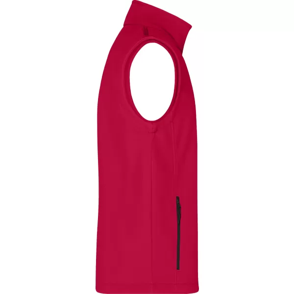  Moški softshell telovnik ALTISPORT NoPrint NP/ALM8211NJ RDEČA/ČRNA 