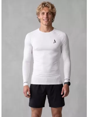 Moška premium funkcionalna kompresijska majica ALTISPORT VOJ/ALM000TR03 BELA