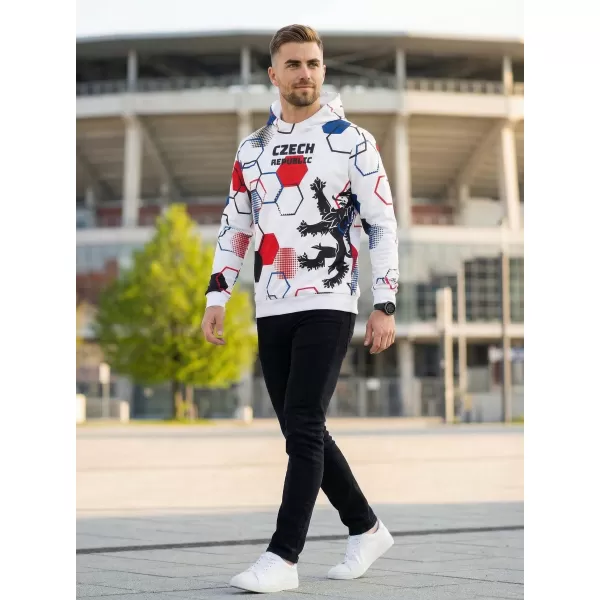  Moški vrhunski funkcionalni pulover ALTISPORT VOJ/ALM036MI01 HEKSA BELA 