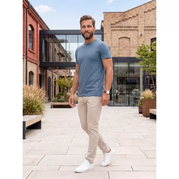  Moška majica s kratkimi rokavi ALTISPORT NoPrint NP/ALM921 DENIM 