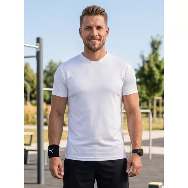 Moška funkcionalna majica ALTISPORT NoPrint NP/ALM421 BELA 