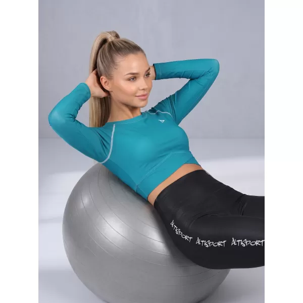  Vrhunski ženski funkcionalni top z dolgimi rokavi ALTISPORT VOJ/ALW000TR04 KEROZIN 