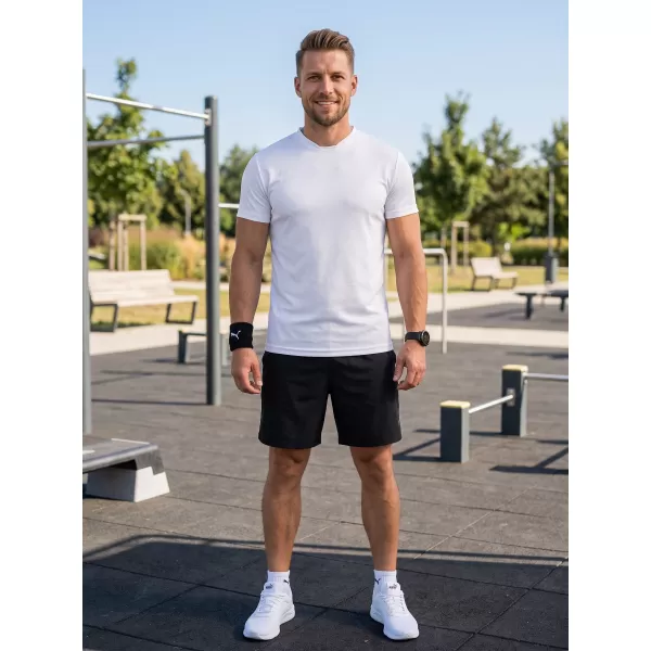  Moška funkcionalna majica ALTISPORT NoPrint NP/ALM421 BELA 