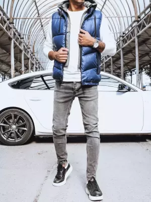 Telovnik DSTREET TX4143 MODRO