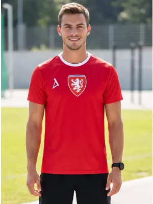 Moška funkcionalna premium majica ALTISPORT VOJ/ALM040TR01 RDEČA