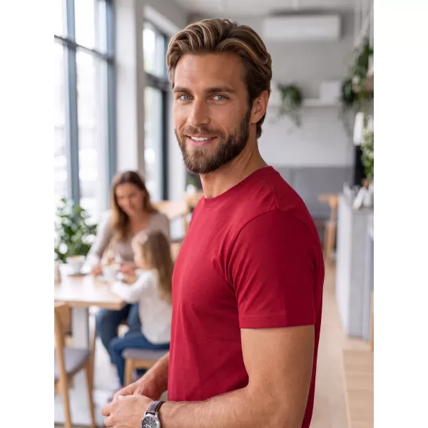  Moška majica s kratkimi rokavi ALTISPORT NoPrint NP/ALM921 MARLBORO RDEČE 