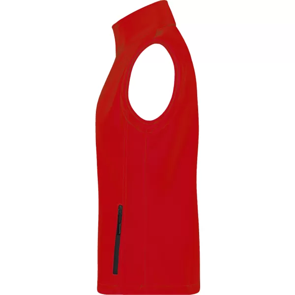  Ženski softshell telovnik ALTISPORT NoPrint NP/ALW7211NJ RDEČA/ČRNA 