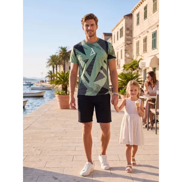  Moška funkcionalna premium majica ALTISPORT VOJ/ALM044TR01 KAKI/VOJAŠKI 