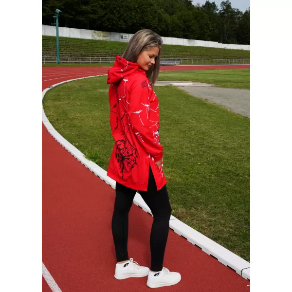  Ženski vrhunski funkcionalni pulover ALTISPORT VOJ/ALW035MI03 RDEČA 