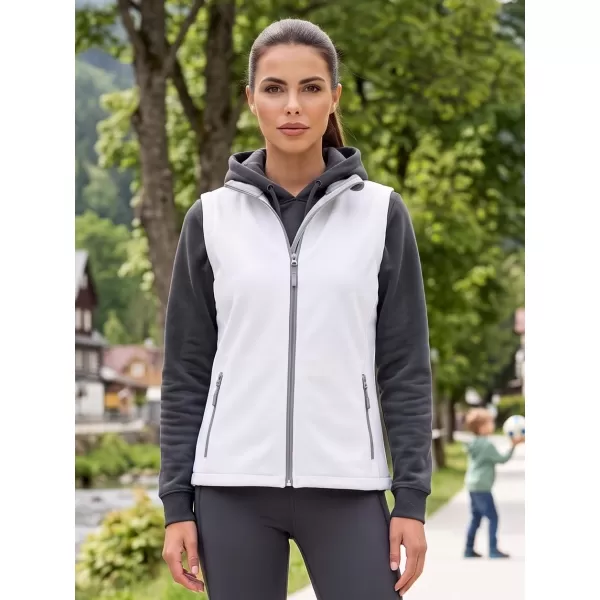  Ženski softshell telovnik ALTISPORT NoPrint NP/ALW7211NJ BELA/BELA 