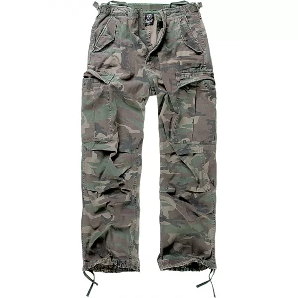 Hlače BRANDIT M-65 VINTAGE BD1001 OLIVE CAMO 