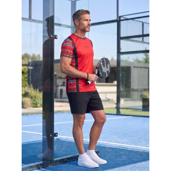 Moška funkcionalna premium majica ALTISPORT VOJ/ALM043TR01 RDEČA 