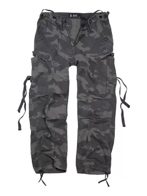 Hlače BRANDIT M-65 VINTAGE BD1001 DARKCAMO