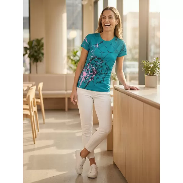  Ženska premium funkcionalna majica ALTISPORT VOJ/ALW035TR01 SMARAGDNO 