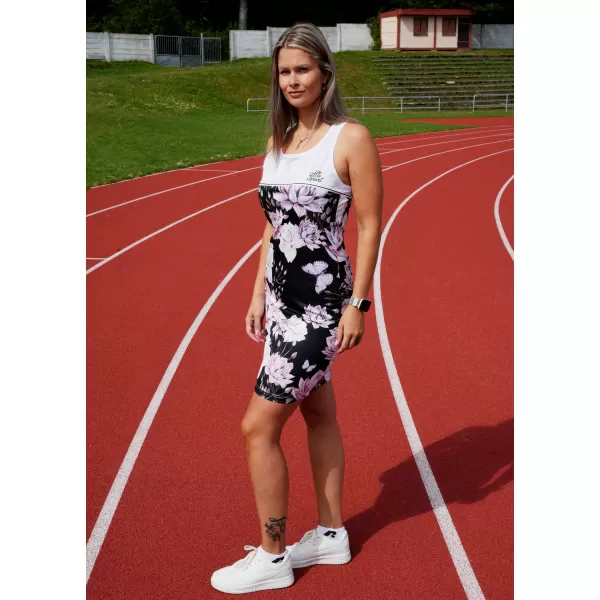  Ženska funkcionalna brezrokavna obleka ALTISPORT VOJ/ALW008SAT01 BELA 