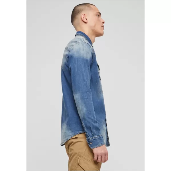  Srajca BRANDIT RILEY DENIM BD4020 MODRO OPRANO 