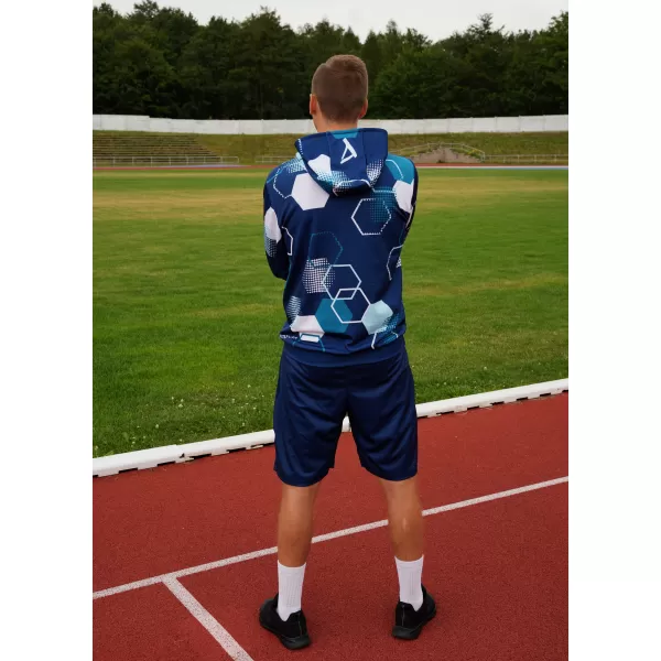  Moški vrhunski funkcionalni pulover ALTISPORT VOJ/ALM037MI01 MORNARSKO MODRA 