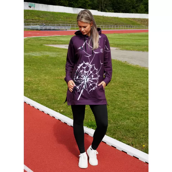  Ženski vrhunski funkcionalni pulover ALTISPORT VOJ/ALW035MI03 VIJOLIČNA 