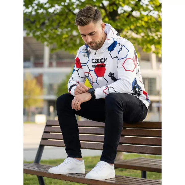  Moški vrhunski funkcionalni pulover ALTISPORT VOJ/ALM036MI01 HEKSA BELA 