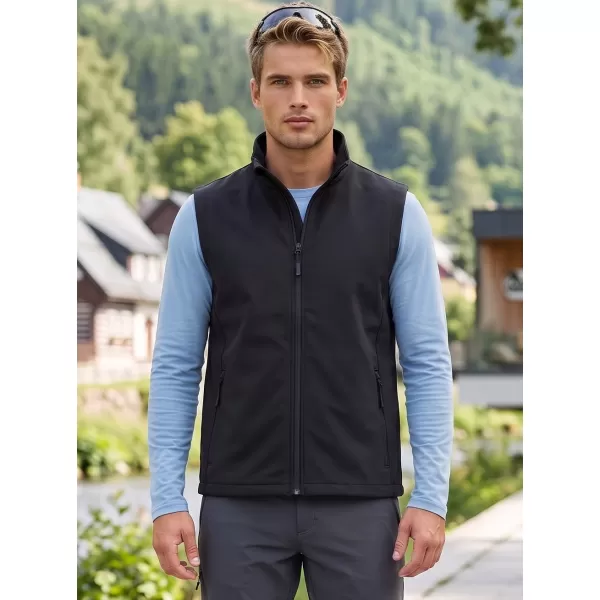  Moški softshell telovnik ALTISPORT NoPrint NP/ALM8211NJ ČRNA/ČRNA 