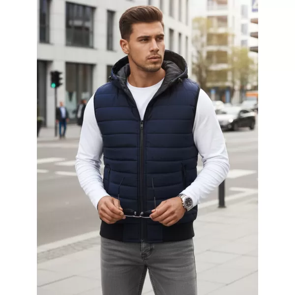  Telovnik DSTREET TX4236 TEMNO MODRA 