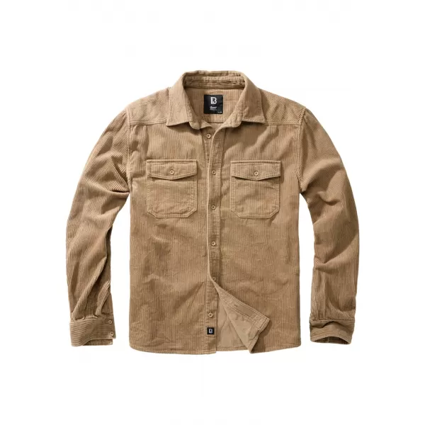  Srajca BRANDIT CORDUROY CLASSIC BD4035 KAMELA 