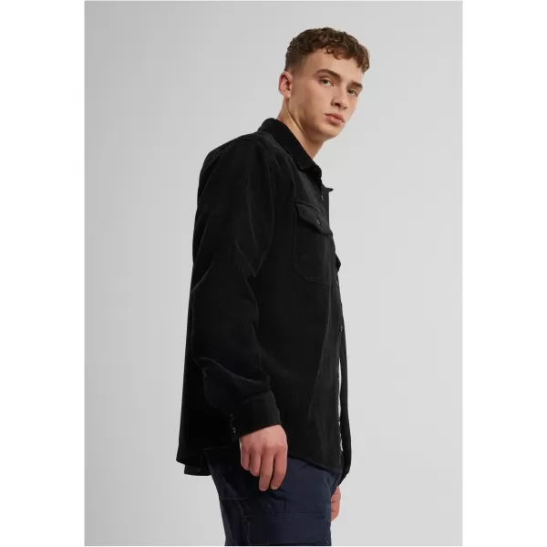  Srajca BRANDIT CORDUROY CLASSIC BD4035 ČRN 