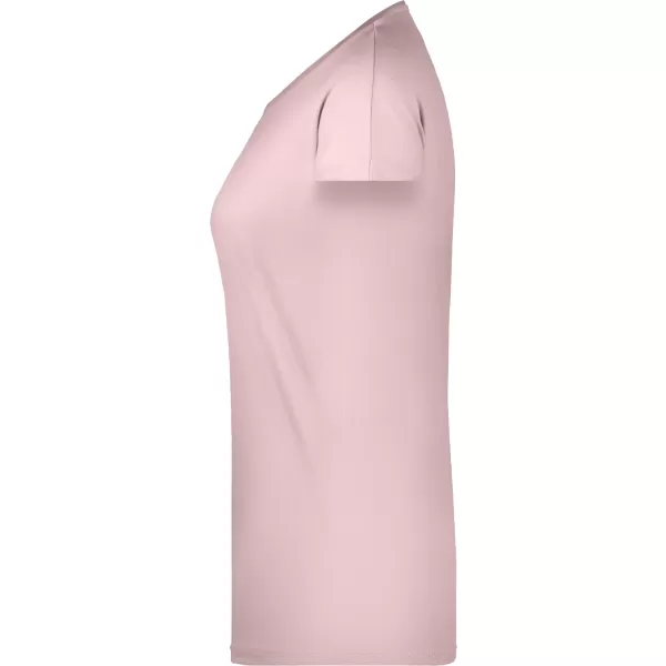  Ženska majica s kratkimi rokavi ALTISPORT NoPrint NP/ALW5008 NEŽNO ROZA 