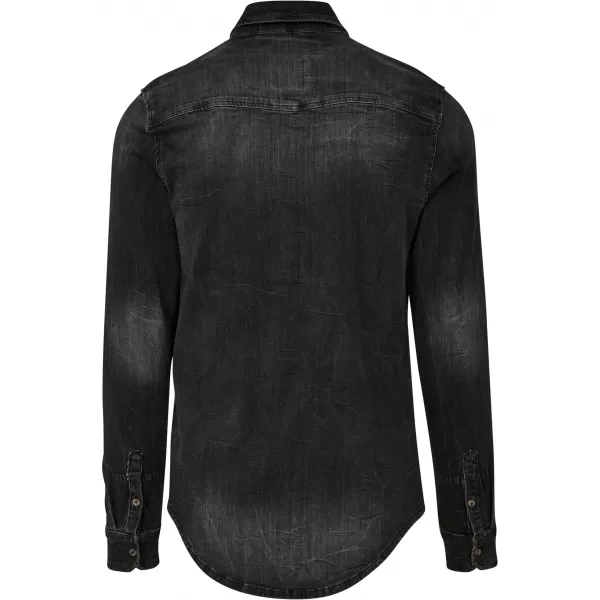  Srajca BRANDIT RILEY DENIM BD4020 ČRN 