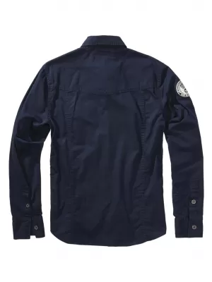 Srajca BRANDIT LUIS VINTAGE BD4023 MORNARICA