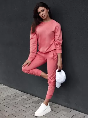 Damske trenirke DSTREET GLAMFLAIR BY1313 RDEČA