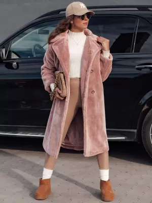 Zimski plašč DSTREET LUXERII ROZA
