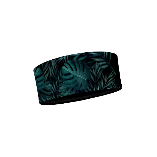  Otroški športni naglavni trak MONSTERA BLACK WAMU 