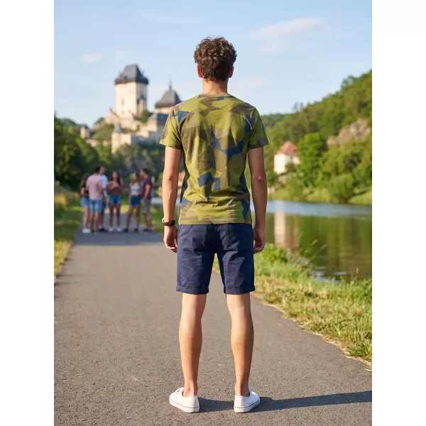  T -majica BRANDIT T BD6017 ŠVEDSKI CAMO 