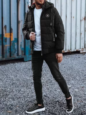 Moška zimska jakna DSTREET ČRN