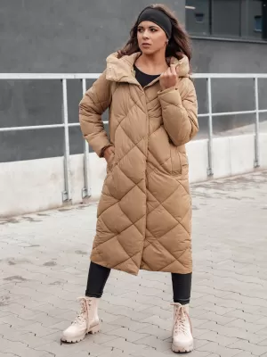 Plašč DSTREET FEMACOAT BEŽ