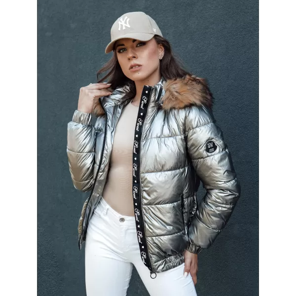  Ženska jakna DSTREET MELANI TEMNO SIVA 