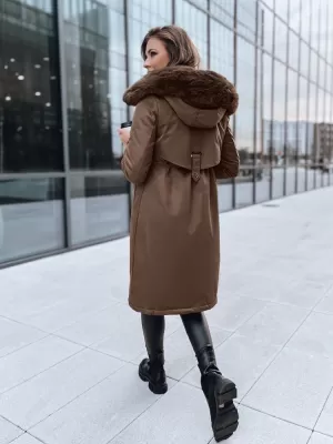 Plašč DSTREET LUSTER TY3956 KARAMELA
