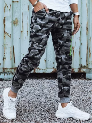 Moške sledilne obleke DSTREET SIVA CAMO