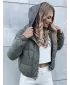 Ženska jakna DSTREET KHALEESI TEMNO SIVA