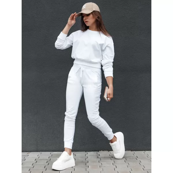  Damske trenirke DSTREET CASUALVIBE BELA 