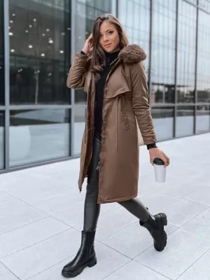 Plašč DSTREET LUSTER TY3956 KARAMELA