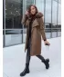 Plašč DSTREET LUSTER TY3956 KARAMELA