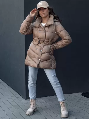 Plašč DSTREET BLOOM KARAMELA