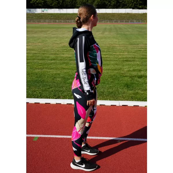  Ženski vrhunski funkcionalni pulover ALTISPORT VOJ/ALW042MI01 ČRNA 