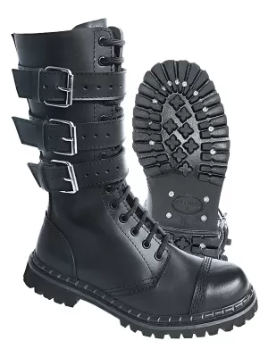 Moški čevlji BRANDIT 3-BUCKLE PHANTOM BD9005 ČRN