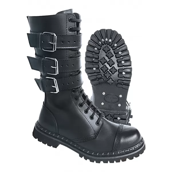  Moški čevlji BRANDIT 3-BUCKLE PHANTOM BD9005 ČRN 